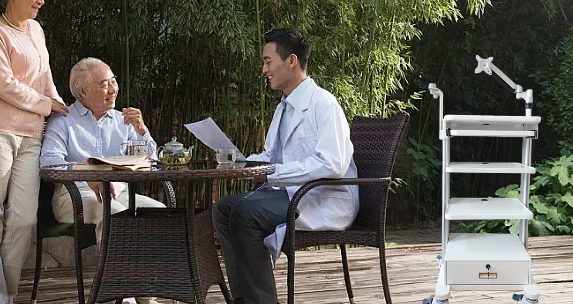 Mobile Medical Trolley Scene Graph