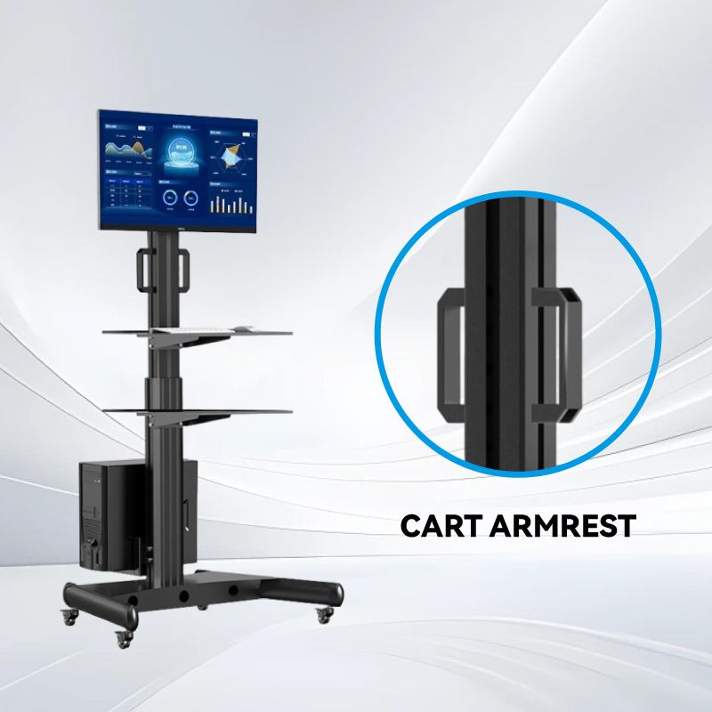 Height Adjust Cart Armholder