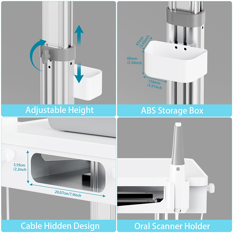  dental cart with  Drawer